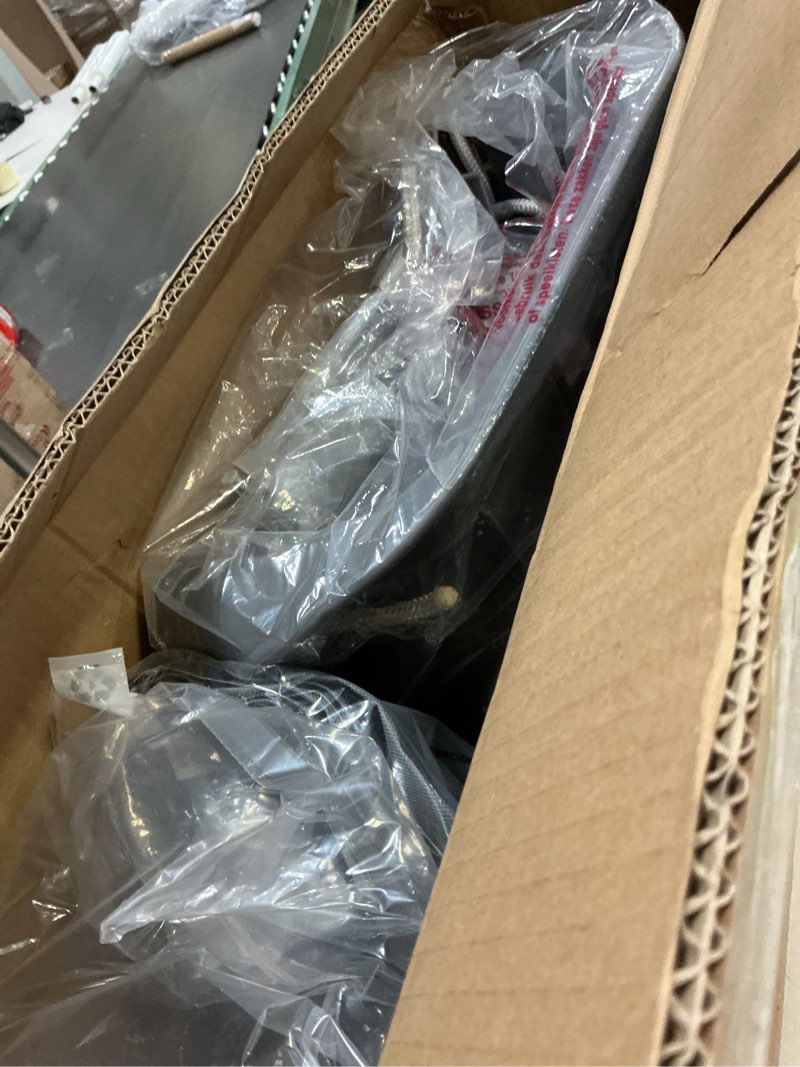 Condition photo showing Good Condition for FUNLIO 2 in 1 Swing Set for Toddler & Baby Jumper, Heavy Duty Kids Swing & Bouncer with 4 Sandbags, Foldable Metal Stand for Indoor/Outdoor Play, Easy to Assemble and Store - Grey Gray