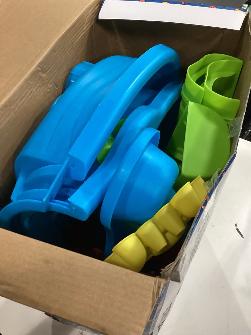 Condition photo showing Good Condition for 3-tier sand and water table toys for kids aged 3 4 5 6 7 8, water waterfall sensory play table with beach toys accessories, outdoor activity playset for toddlers 2-4 3-5 4-6, birthday gifts