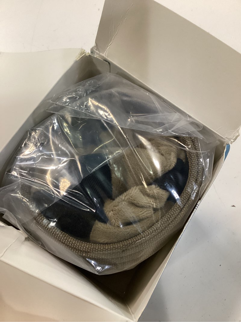 Condition photo showing Good Condition for barkless dog cone, inflatable dog cone after surgery for large breeds, soft surgery collar with enhanced anti-licking guard shield for pets, protective donut collar