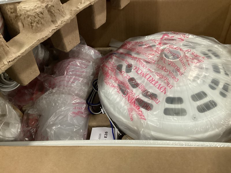 Condition photo showing Good Condition for Harbor Breeze Notus Pul Chain Ceiling Fan White Finish 52 inches