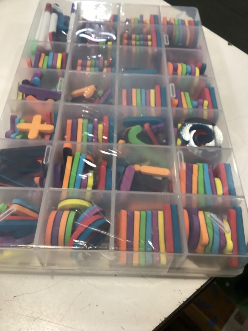 Condition photo showing Good Condition for coogam magnet letters sets for 3 years old- 234 pcs alphabet with magnetic board pen and box