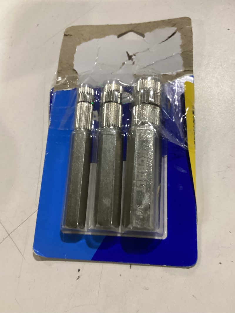 Condition photo showing Good Condition for HAUTMEC Internal Pipe Wrench Set, 3/8-inch, ½-inch, ¾-inch Easy Internal Grip Extractor On Pipe Nipples, Steel Construction PL0031