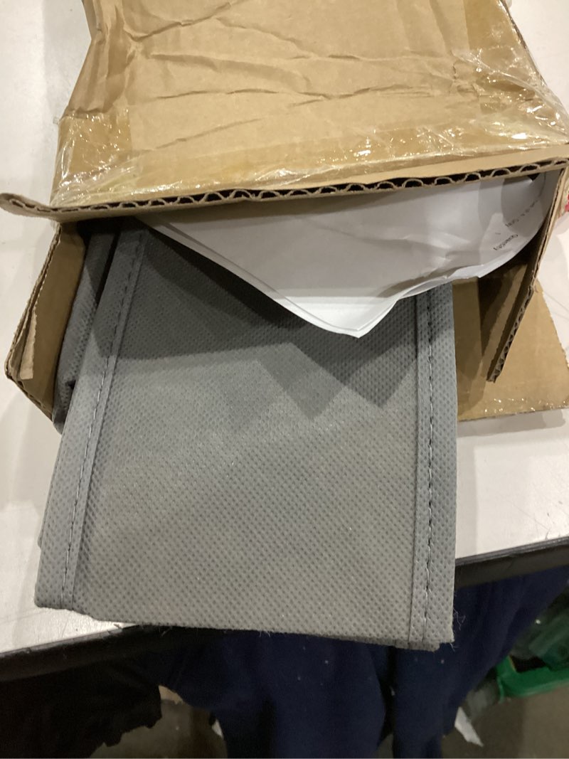 Condition photo showing As Is for Amazon Basics Dresser Drawer Storage Organizer for Undergarments, Set of 4 - Gray