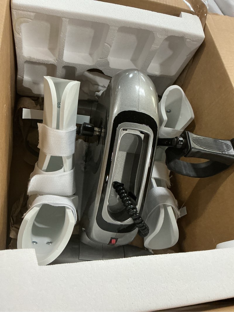 Condition photo showing As Is for Electric Pedal Exerciser (Grey)