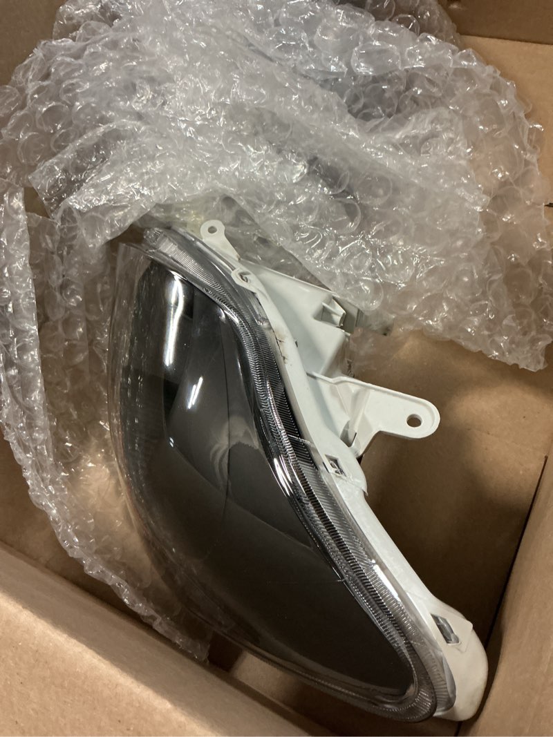 Condition photo showing Good Condition for waltyotur left and right headlights replacement for yaris 2007 2008 2009 2010 2011 black housing headlamps driver and passenger side 8117052740 8113052750