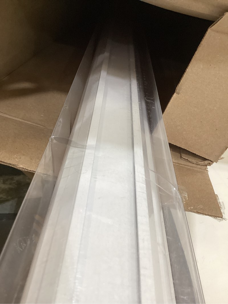 Condition photo showing Good Condition for persilux cordless zebra blinds for windows free-stop roller shades for windows (49" w x 72" h, white) dual layer window treatments room darkening roller blinds for home, office and kitchen 49"w x 72"h white
