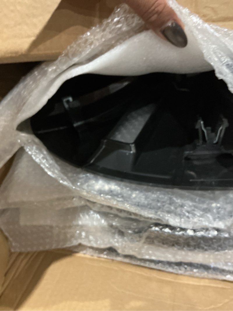 Condition photo showing Good Condition for tesla model y wheel covers 2020–2024, full fit hubcaps with left-right aero symmetry, matte black abs+pc, reduced wind drag, snap-on install, includes tire repair kit (19 inch 7-spoke)