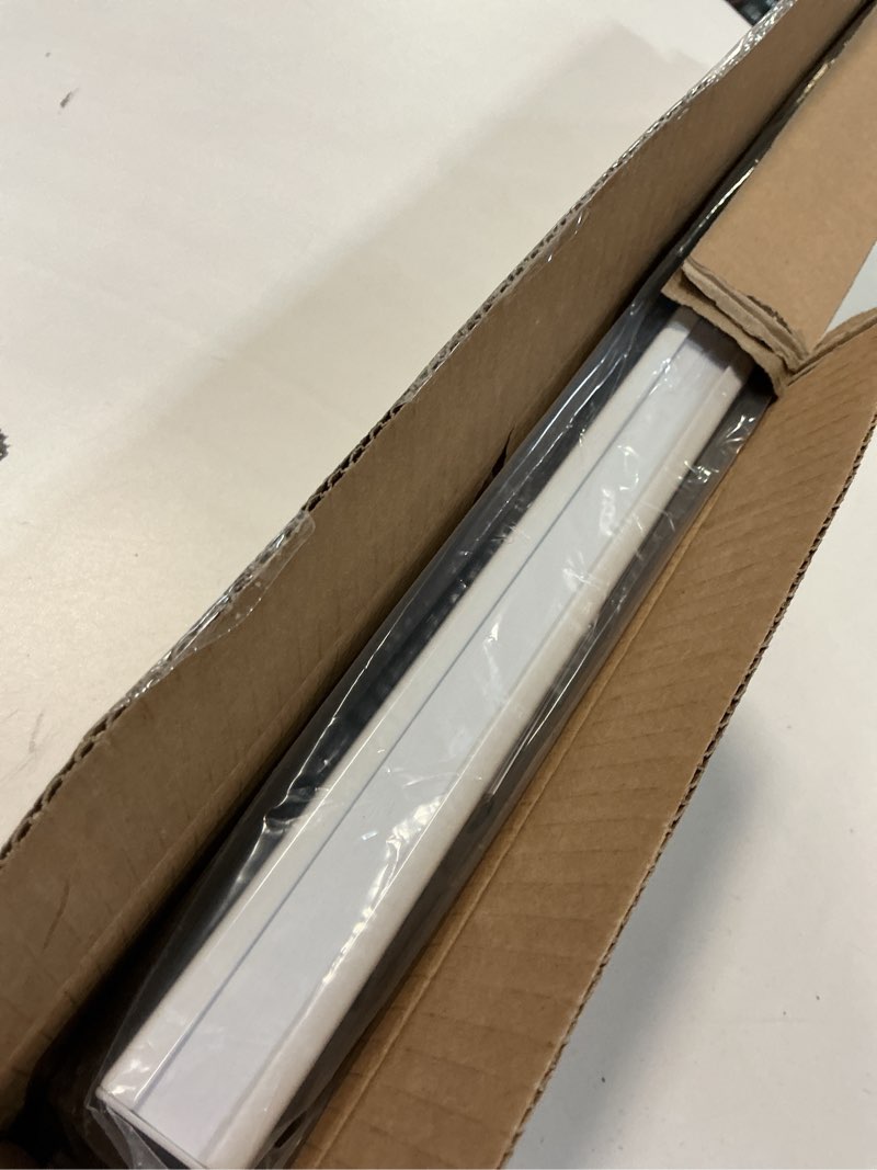 Condition photo showing Good Condition for LazBlinds No Tools No Drill Cordless Cellular Shades, Blackout Light Blocking Honeycomb Shades for Home, Thermal Insulation Blinds for Windows, 20" W x 72" H, White Blackout-white 20" W x 72" H