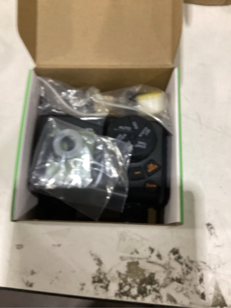 Condition photo showing New/Like New for 2 zone water timer for garden hose, programmable hose timer for watering with built-in rechargeable battery, rain delay/manual/auto modes, ipx6 waterproof sprinkler timers for lawn, yard, farm