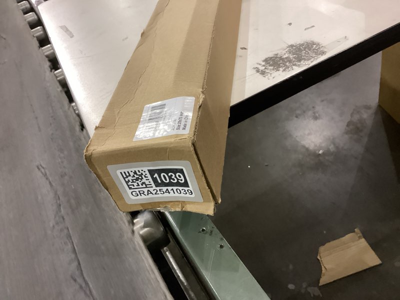 Condition photo showing New/Like New for Joydeco No Drill No Tools Blackout Shades, Cordless Roller Shades, Privacy Blinds for Indoor Windows, Easy Install Window Blinds for Home, Bedroom, Kitchen, Office (White, 35" W X 75" H) White 28"W x 75"H