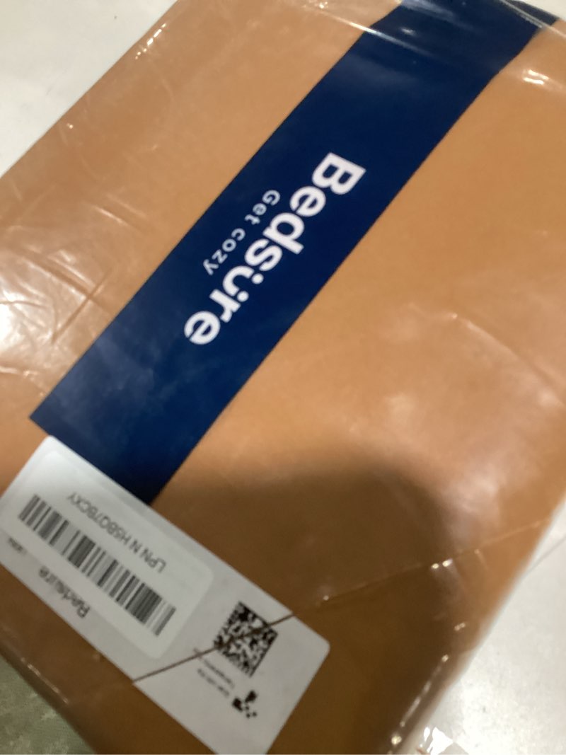 Bedsure Honey Ginger Duvet Cover Queen Size - 3 Pieces Prewashed Cotton-Like Extra Soft Bedding Set,