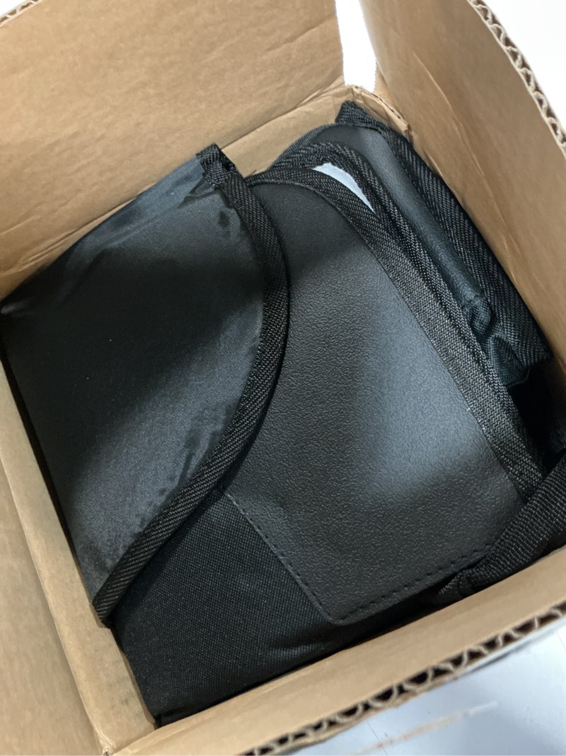 Condition photo showing Good Condition for lusso gear car seat protector for baby car seat - thick padding - seat protector under baby car seat with 2 mesh storage pockets - black waterproof baby car seat protector - non-slip padded backing