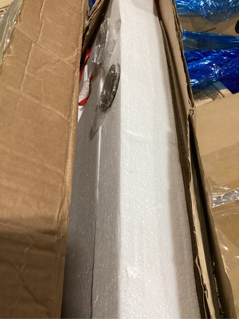 Condition photo showing New/Like New for TEHOME Pivot Mirror Chrome Tilt Bathroom Vanity Mirror Large Metal Framed Rectangle Tilting Beveled Vanity Mirrors for Wall, Vertical Hanging, Overall 34.14 x 40 inches (Mirrror 30 x 40 inches) Chrome 40"L x 30"W