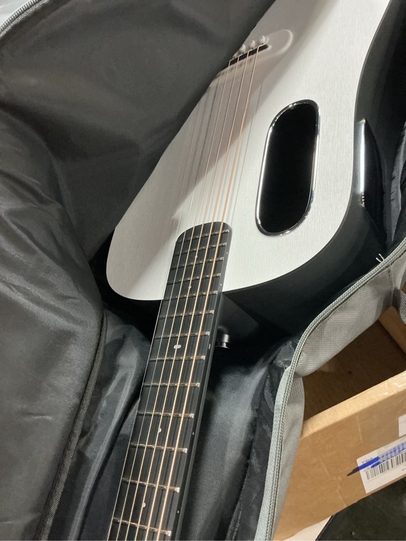 Condition photo showing Good Condition for lava me play smart guitars,hilava 2.0 system acoustic electric guitar,right handed 6 steels string acustica guitarra for adults & teens & beginner (36', lite bag,nightfall & frost white) 36 inch with ideal bag nightfall & frost white