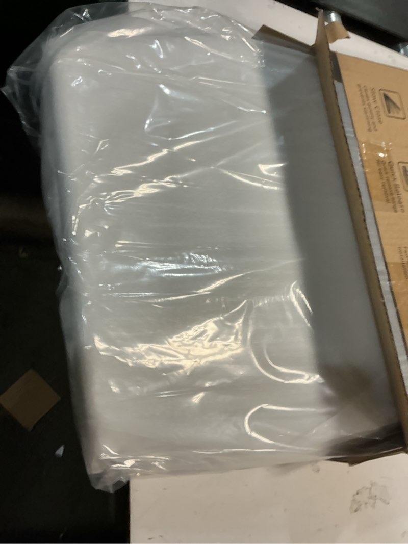 Condition photo showing New/Like New for luxe ts1008e elongated comfort fit toilet seat with slow close, quick release hinges, and non-slip bumpers (white)