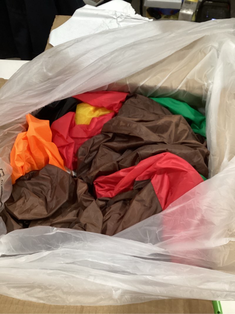 Condition photo showing As Is for Danxilu 12 FT Giant Inflatable Turkey Thanksgiving Outdoor Decorations,