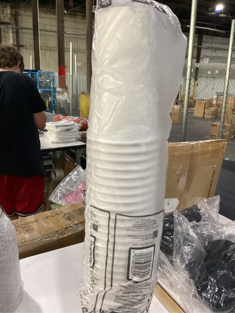 Condition photo showing New/Like New for solo paper hot cup, 16 oz., white, 50 cups/pack (316w-2050)
