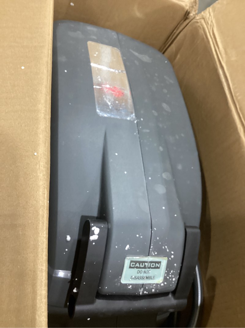 Condition photo showing Good Condition for glahoden retractable garden hose reel 5/8 in x 90 ft, 2025 upgraded dual ratchet lock uv & freeze protection brass seal slow retraction anti-tangle hose 180°swivel reinforced scaffold wall mount 5/8" 90ft dark gray