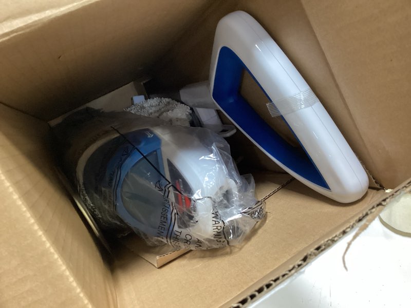 Condition photo showing As Is for bissell steam mop 1940a powerfresh floor steam cleaner for hard wood & tile with natural sanitization, easy scrubber, variable steam, 12” cleaning path