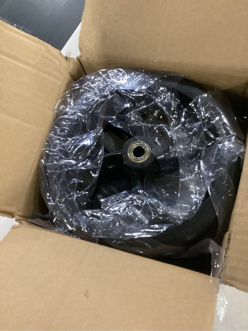 Condition photo showing Good Condition for 2 pcs 7-inch walker replacement wheelchair wheels - eco-friendly rubber material, wear-resistant pu tires, anti-slip, durable abs wheels (7-inch 2 pcs) 7 inch 2 pieces