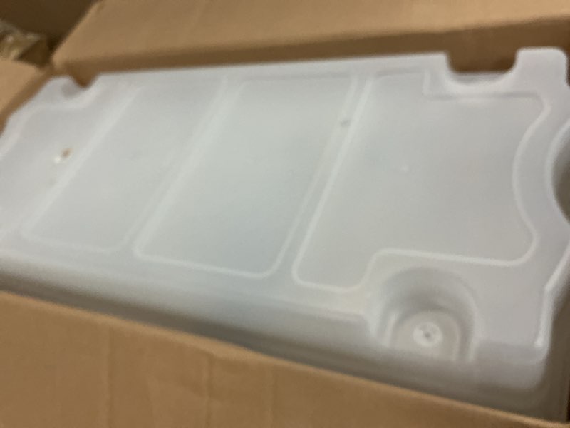 Condition photo showing New/Like New for cleverstore under the bed wheeled storage box, 68 qt. 2-pack