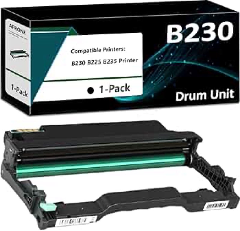 APRONE B230 013R00691 Drum Unit Compatible for B230 B225 B235 Printer Extra High Capacity (12,500 Pa