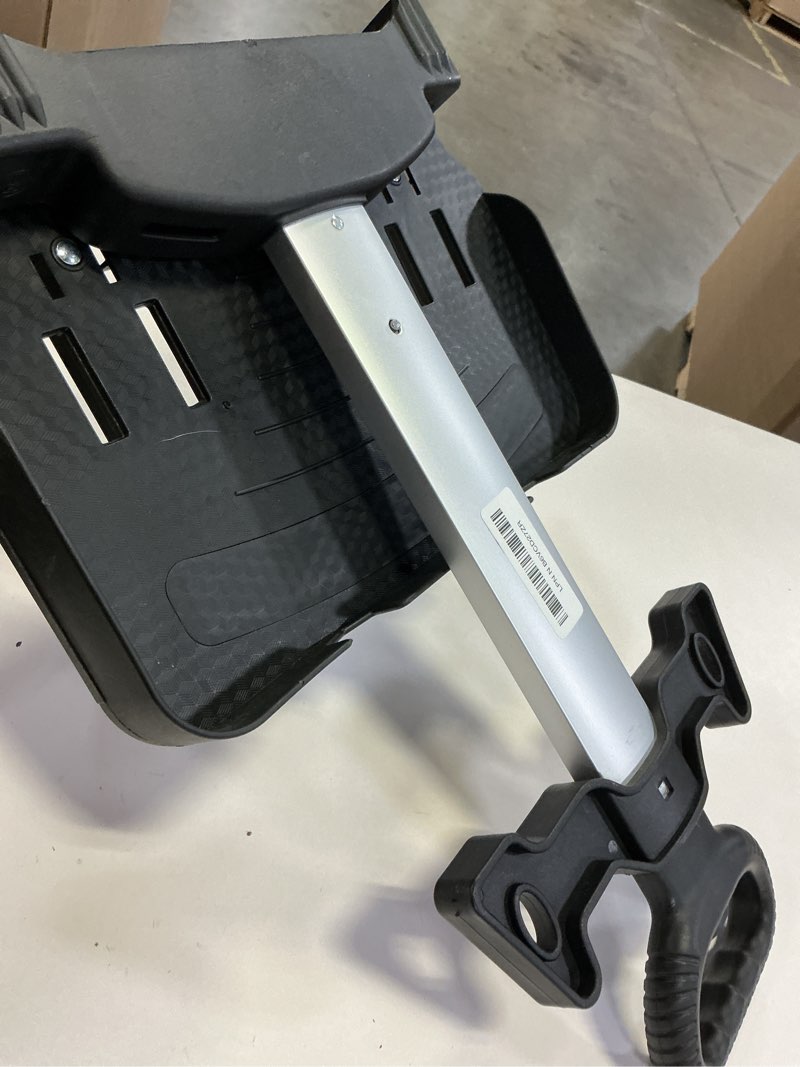 Condition photo showing As Is for backpack trolley, wheeled cart aluminum alloy, folding trolley cart for schoolbag, 6 wheels luggage cart with edge guard