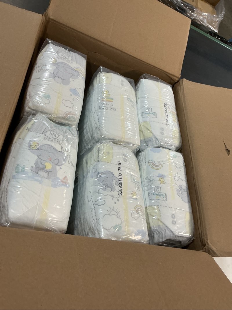 Condition photo showing New/Like New for Pampers Baby Diapers - Swaddlers - Size 2, 186 Count, Ultra Absorbent Disposable Infant Diaper