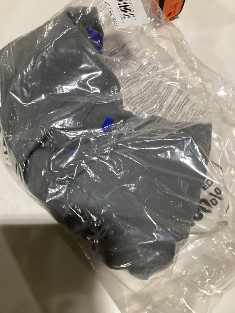 Condition photo showing New/Like New for adidas Women's Designed for Training Woven NCAA University Team Shorts Kansas Jayhawks X-Small/3" Inseam Team Grey/Collegiate Royal/University of Kansas