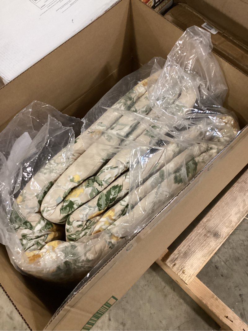 Condition photo showing Good Condition for Laura Ashley - King Quilt Set, Reversible Cotton Bedding with Matching Shams, Lightweight Home Decor for All Seasons (Roses Gold, King) King Roses Gold