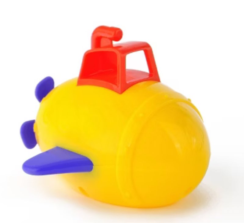 SAND & WATER VEHICLE, SUBMARINE, BOAT AND TRUCK . Bullseye’s, (Case pack of 24-counts) 