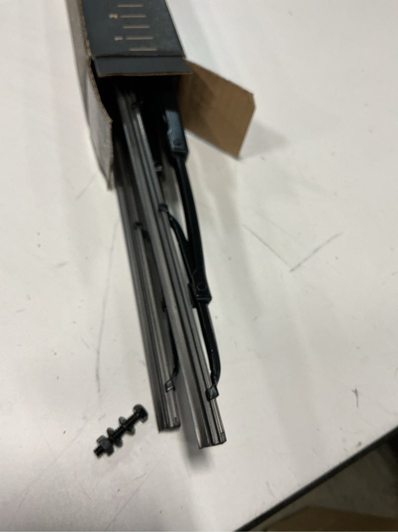 Condition photo showing Good Condition for clixwipers rv 2-pack 28" + 28" class-a oem heavy duty replacement all-weather steel windshield wipers for jumbo hook arms - w/saddle adapter (set of 2) – replacement for trico wipers 67-284 28" + 28" (set of 2)