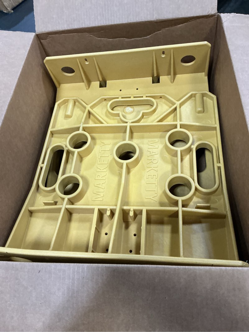 Condition photo showing Good Condition for Multi Purpose Wire Dispenser, Cable/Wire Spool Rack, Wire Spool Caddy, Holds Spools Up to 34" In Diameter, Load Capacity 330 LBS, 1 Pair (YELLOW)