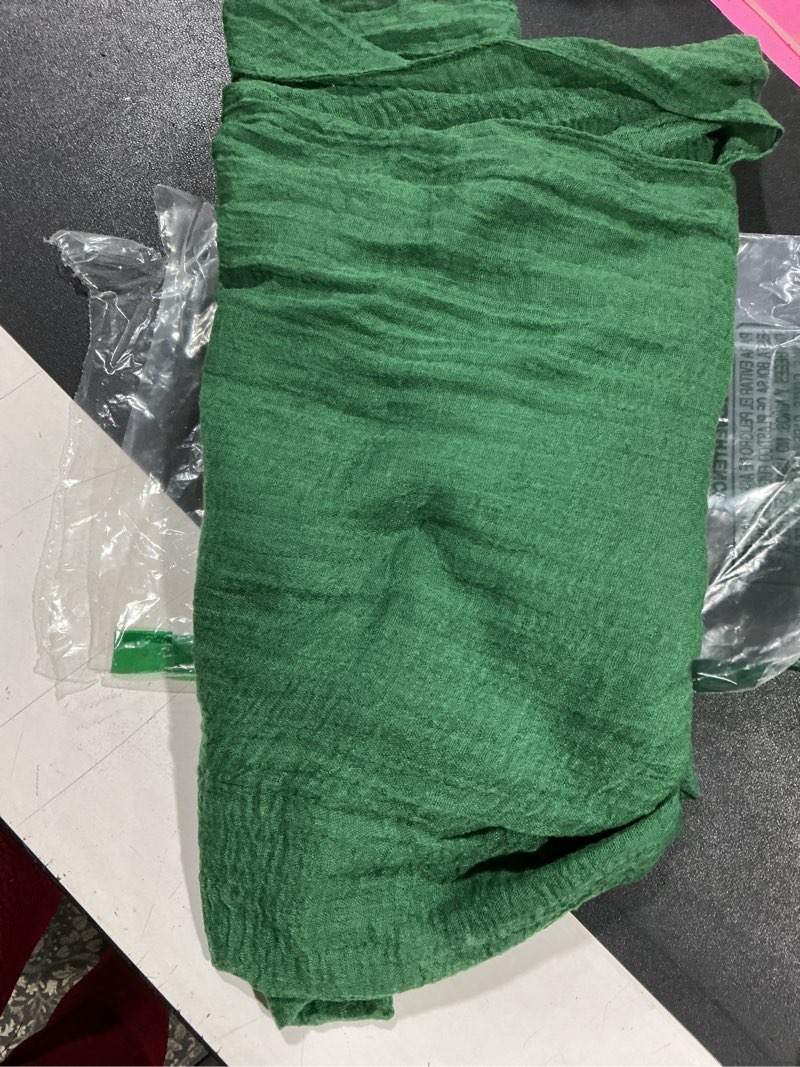 Condition photo showing Good Condition for (similar) ivapupu 2 pcs cheesecloth table runner - 10ft sage green easter decor boho gauze cheese cloth table runners for baby shower decoration wedding party spring garden farmhouse sage green 10ft*2pc