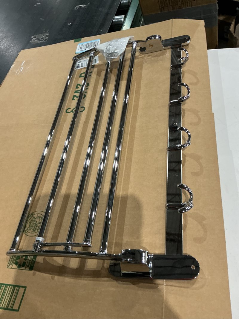 Condition photo showing Good Condition for stainless steel bathroom wall mounted towel rack hotel rail holder storage shelf