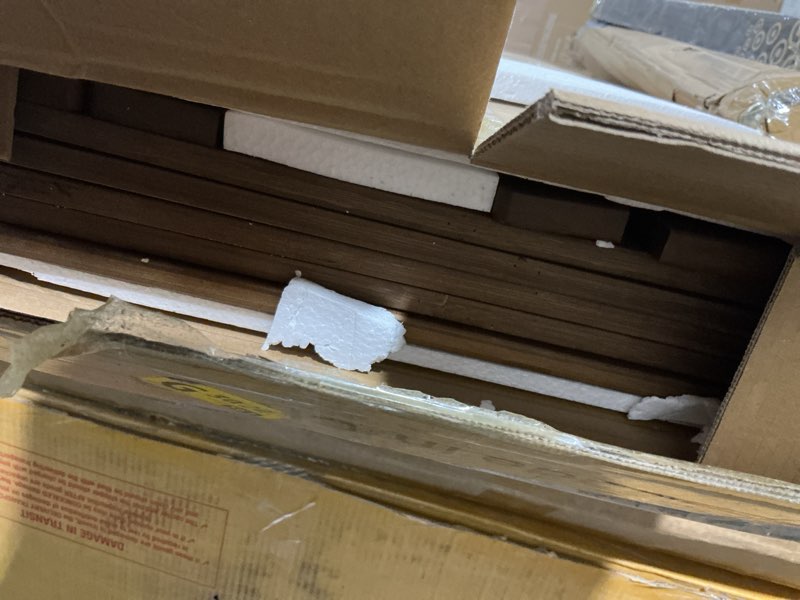 Condition photo showing Good Condition for wire shelf covers, bamboo wire rack covers for pantry, closet (5pcs, 40" w x 16" d) 40"w x 16"d 5