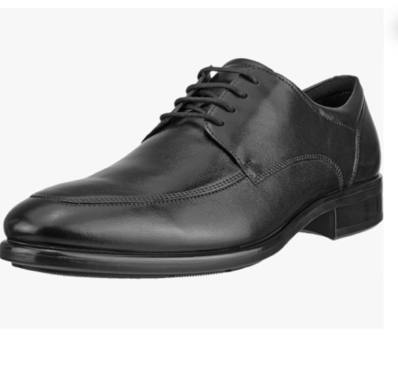  ECCO Mens Citytray Apron Toe Tie (size 39) 