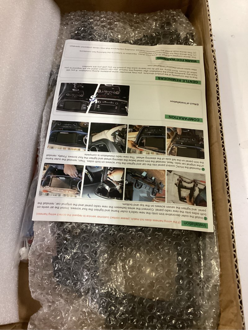 Condition photo showing Good Condition for qualcomm 8 core android 15 car stereo for kia optima k5 2011-2015-4+64g-9" qled touch screen car radio with dsp hi-res bluetooth 5.1, double din stereo carplay android auto gps wifi fm/rds backup cam 8core-4g+64g-qualcomm snapdragon