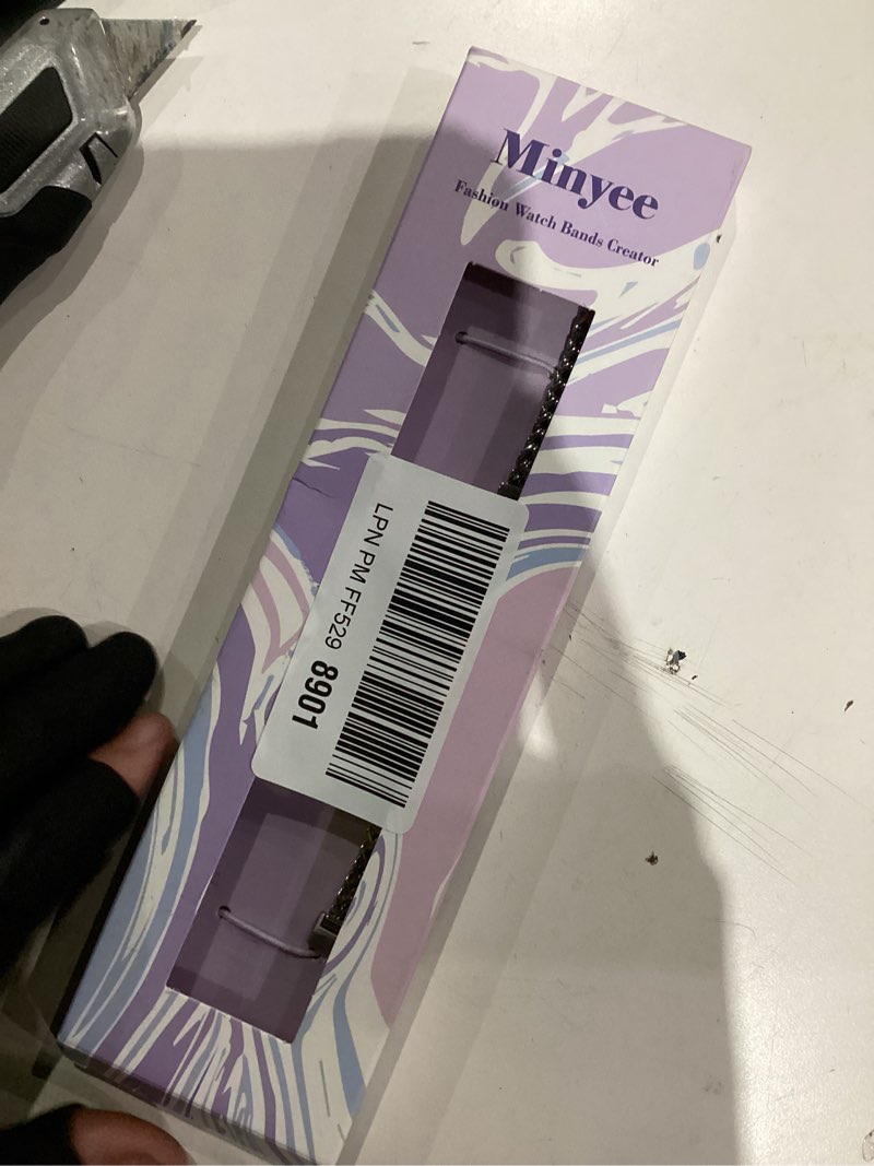 Condition photo showing item condition for Minyee Metal Bands Compatible with Fitbit Sense 2/Versa 4/Versa 3/Sense Bands Women, Dressy Stainless Steel Multi-chain Designer Luxury Link Bracelet Wristband Replacement Strap Silver