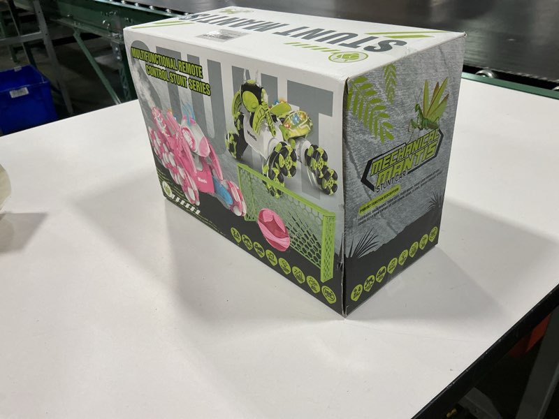 Condition photo showing New/Like New for Remote Control Car, 8WD Bionic Mantis Toys with 360° Rotating Rc Drift Car | 2.4GHz RC Cars with Cool LED Lights, Music & Spray | Ideal Birthday Toys for Ages 8-13 Boys Girls Green