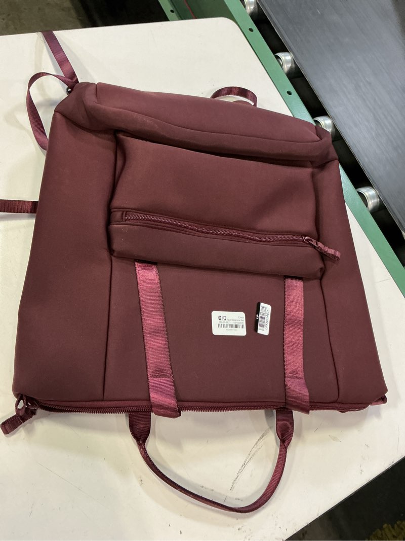 Condition photo showing Good Condition for faux neoprene backpack tote - all in motion™ - maroon
