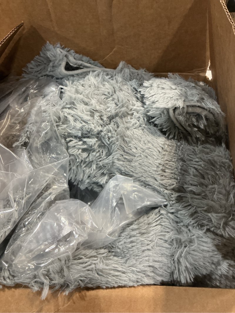 Condition photo showing Good Condition for zentavio area rugs for living room grey rugs for bedroom large 5x8 carpet fluffy furry soft shag aesthetic plush high pile gray throw rug for nursery kids room dorm grey 5' x 8' (rectangular)
