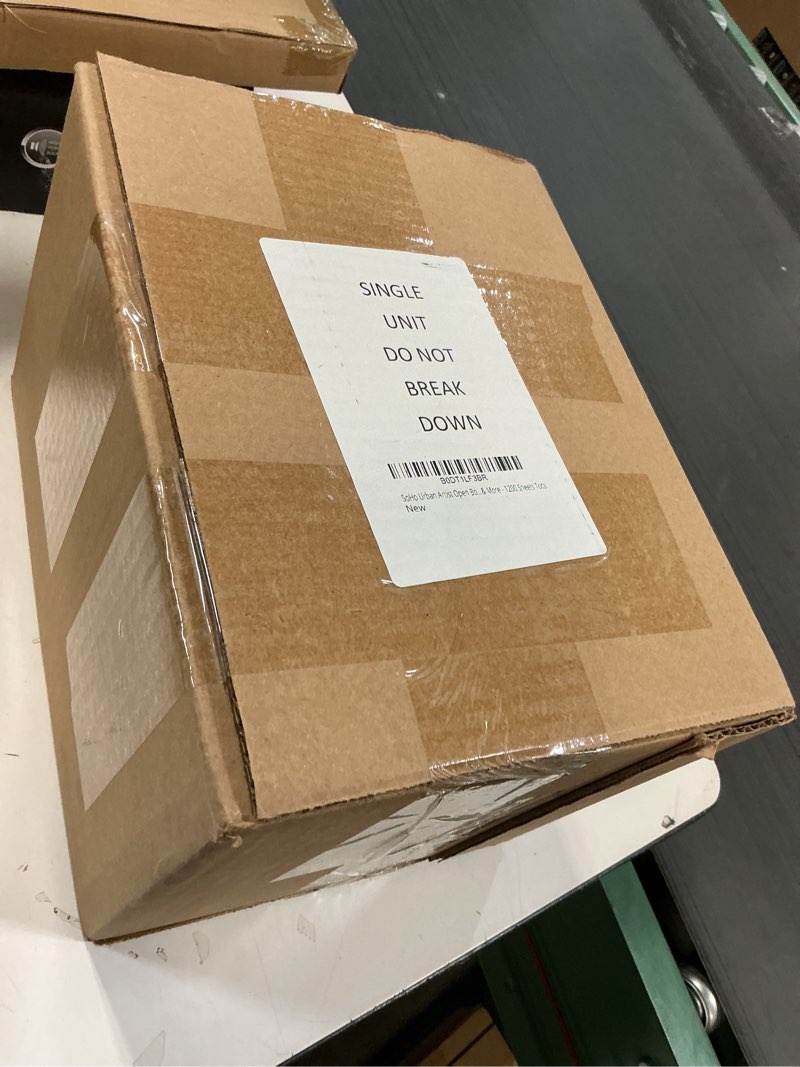 Condition photo showing New/Like New for SoHo Urban Artist Open Bound Sketch Pads 10 Pack - Kraft - 8.5x11 - Open Coptic Bound Sketch Pads for Drawing, Calligraphy, Any Dry Media, & More - 1200 Sheets Total 8.5x11" - 10 Pack Kraft