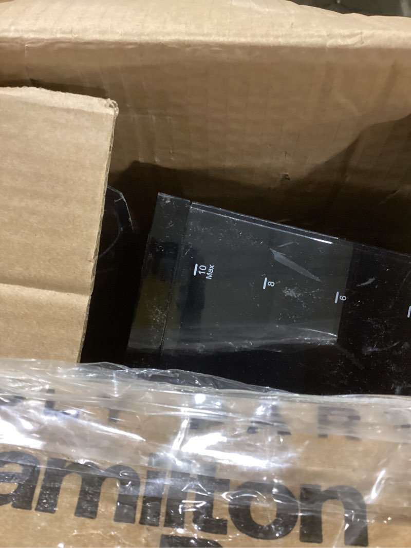 Condition photo showing Good Condition for Hamilton Beach Juicer Machine, Big Mouth 3” Feed Chute for Whole Fruits and Vegetables, Easy to Clean, Centrifugal Extractor, Vegetable & Fruit Juicer, BPA Free, 800W Motor, Black Black 800W Motor