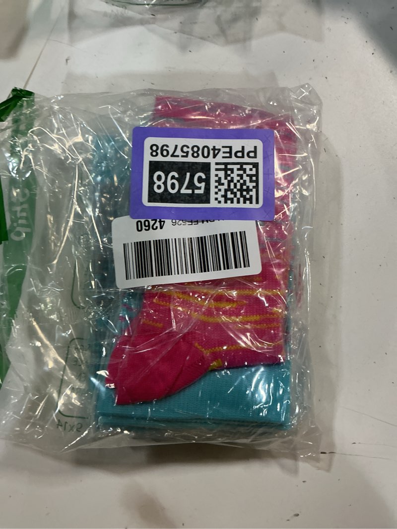 Condition photo showing New/Like New for 3 Pack Copper Compression Socks for Women&Men 20-30mmHg Open Toe Knee High Support Socks for Varicose Vein Running Small-Medium A06-lightstrip