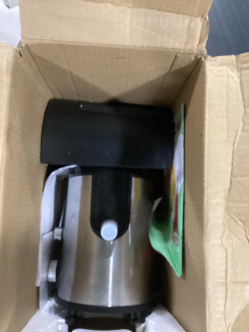 Condition photo showing As Is for **similar to**qcen juicer machine, 500w centrifugal juicer extractor with wide mouth 3” feed chute for fruit vegetable, easy to clean, stainless steel, bpa-free (black) 500w black