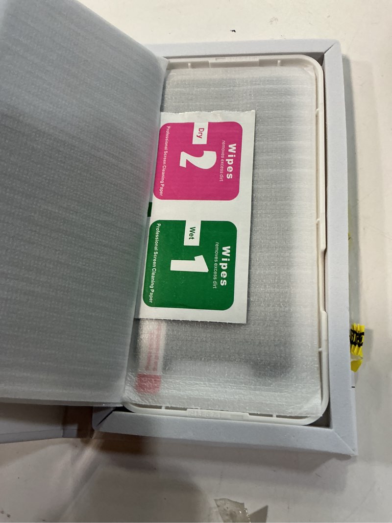 Condition photo showing Good Condition for Fotbor for iPhone 14 Plus & iPhone 13 Pro Max Privacy Screen Protector, 2 Pack Privacy Screen, Anti Spy Tempered Glass Film with Easy to Install Kit, 6.7 Inch Black iPhone 13 Pro Max - 6.7 inch