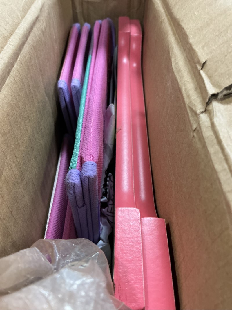 Condition photo showing As Is for delta children design & store 6 bin toy storage organizer, disney princess