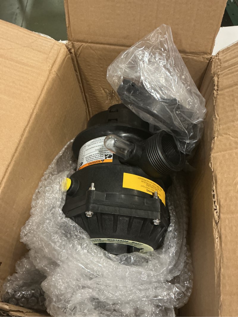 Condition photo showing New/Like New for 1-1/2-Inch 6-Way Clamp Style Valve Fit for Pentair Meteor/Sand Dollar/Tagelus/Sta-Rite Cristal-Flo II Pool and Spa Sand Filter, Multi-Port Valve for Pentair-262506