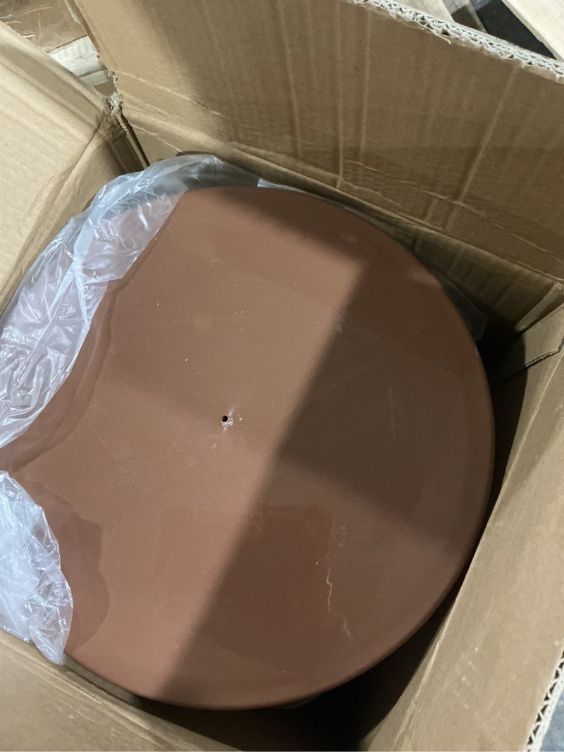 Condition photo showing Good Condition for 35 Lbs Stainless Steel Dog Food Storage Container with Airtight Lid & Ceramic Bone Handle, Large Metal Dog Food Bin for Dogs & Cats, Keep Fresh, Easy to Clean